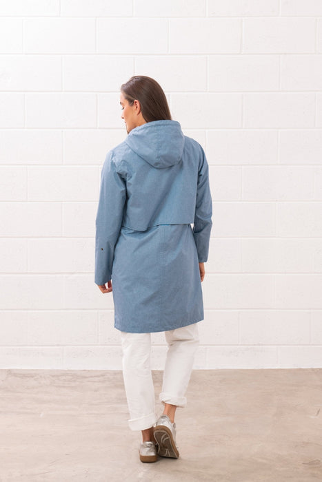 LightHouse Pippa Coat Soft Denim