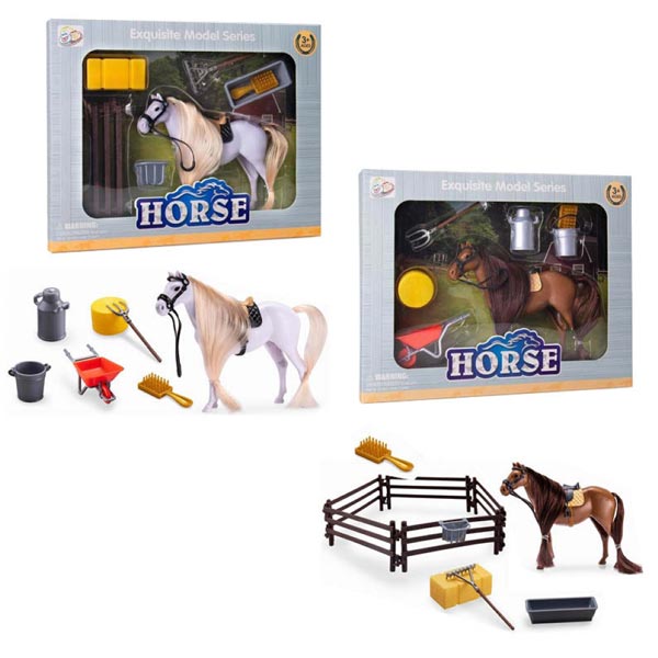 Horse And Accessories Playset