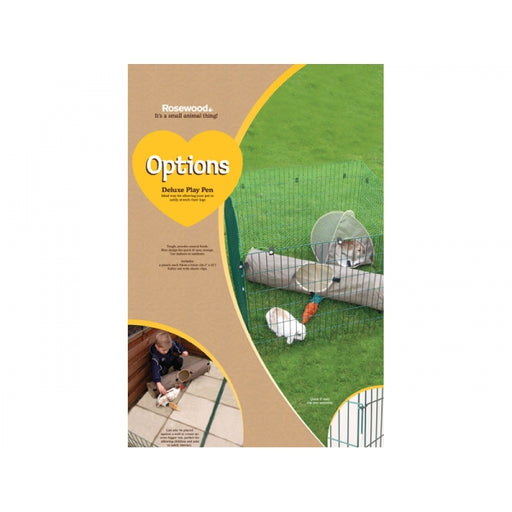 Deluxe Play Pen With Net for Small Animals