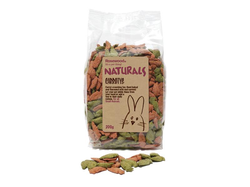 Naturals Treats Carrotys 200g