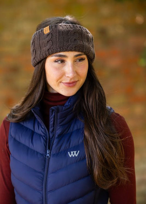 WoofWear Cable Knit Headband
