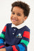 Lighthouse Kids Rafferty Long Sleeve Top Blue Tractor