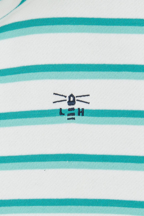 LightHouse Shore II Jersey Teal Stripe