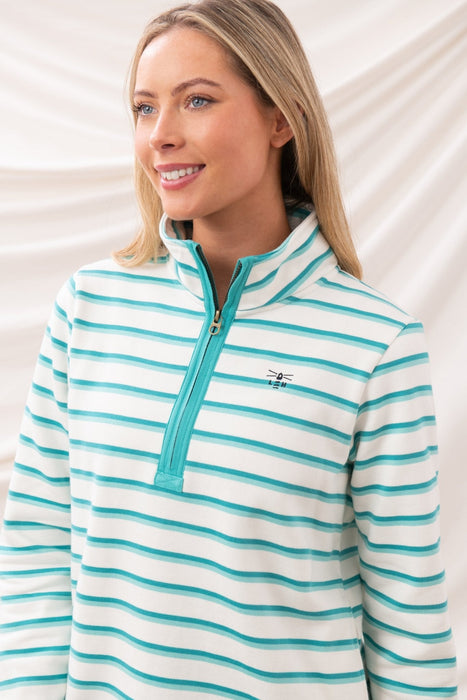 LightHouse Shore II Jersey Teal Stripe