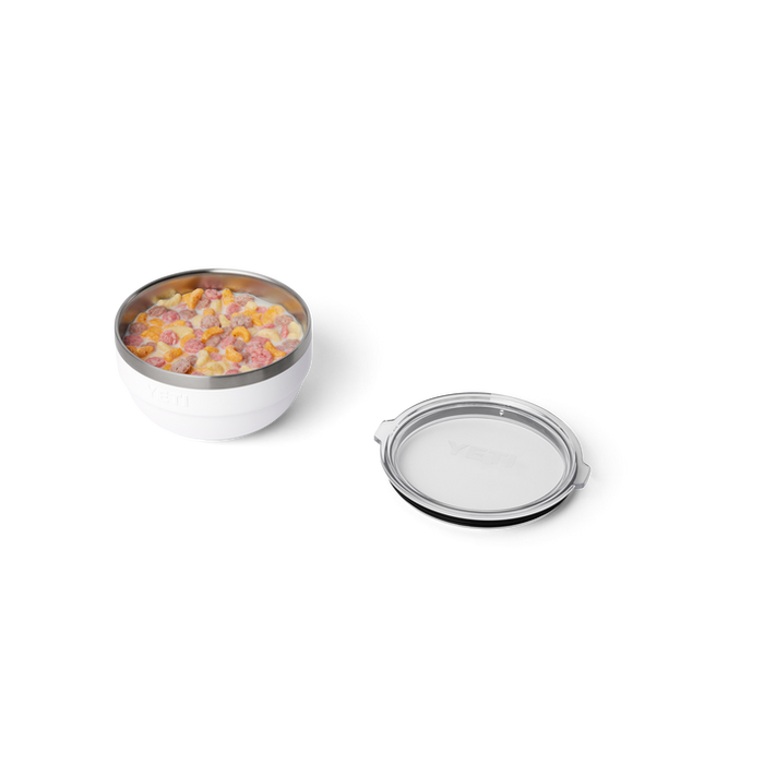 Yeti Rambler Insulated Small Bowl With Lid White