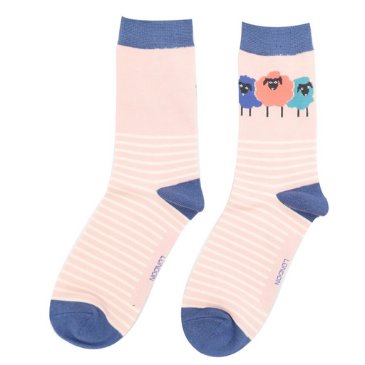 Miss Sparrow Sheep Pals Socks