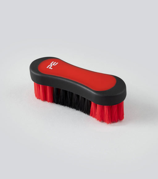Premier Equine Face Brush Red & Black