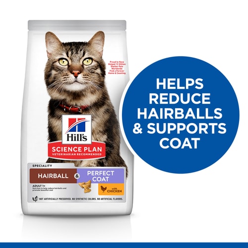 Hills Feline Hairball & Perfect Coat 1.5kg