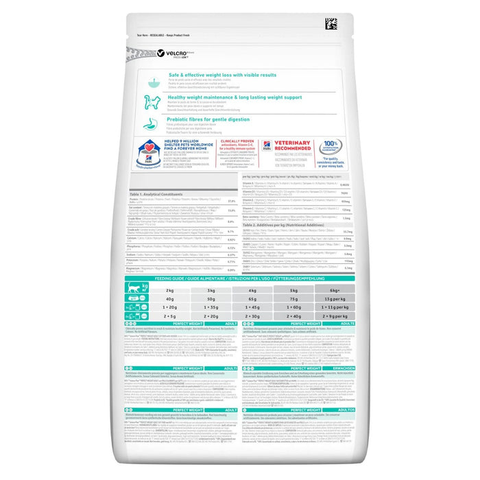 Hills Adult Perfect Weight Cat 1.5kg Chicken
