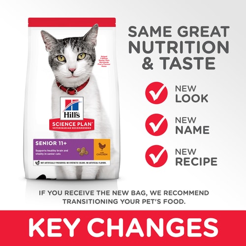 Hill's Science Plan Senior 11+ Cat Food with Chicken