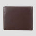 Sunny Leather Wallet With Coin Pocket Brown