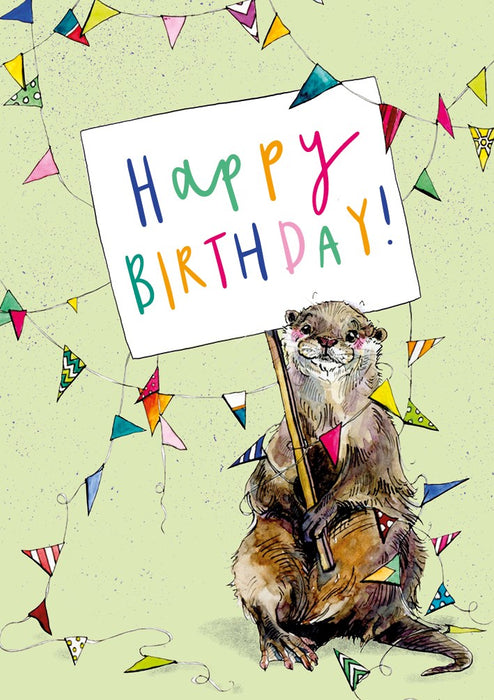 The Art File Happy Birthday Card