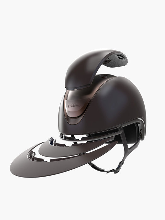 LeMieux Verv Helmet Brown Matt