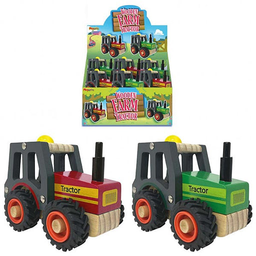 Toy Wood Farm Tractor
