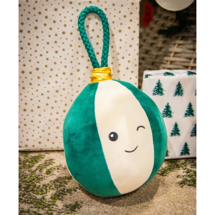 Rosewood Christmas Blitzen Bauble Dog Toy