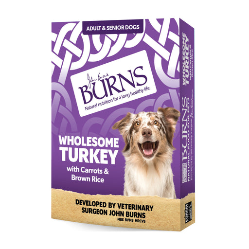 Burns Wholesome Turkey Tray 6x395g