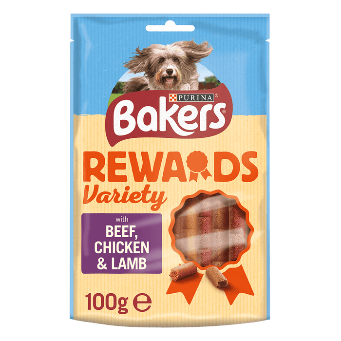 Bakers Rewards Variety 100g Dog Treats