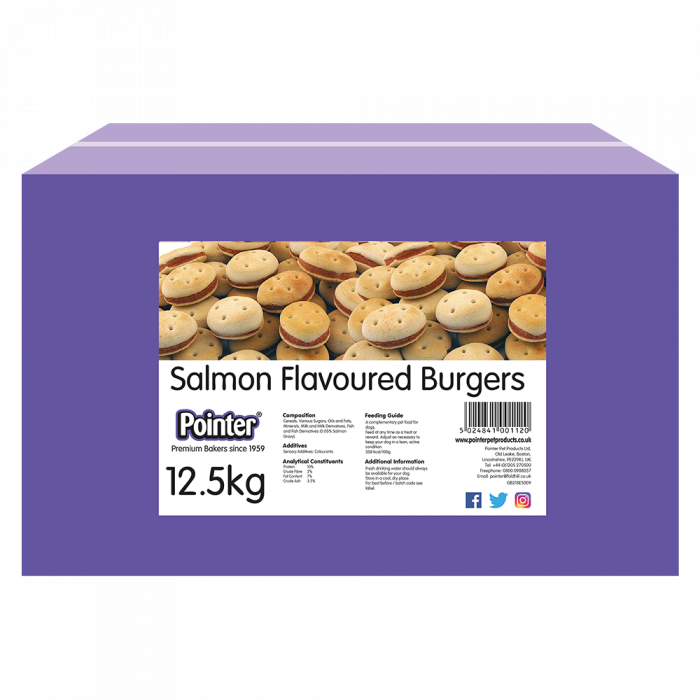 Pointer Salmon Burgers 12.5kg
