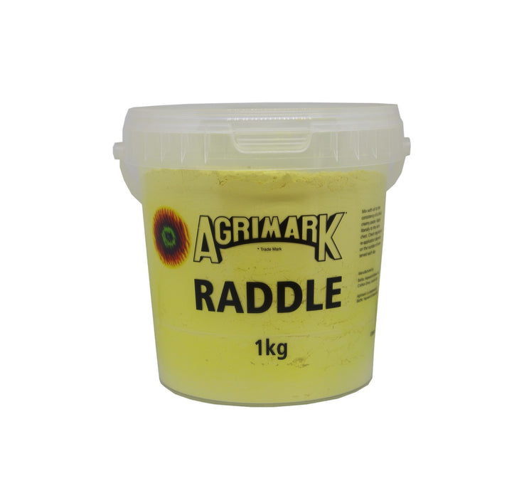 Raddle Powder 1kg Yellow