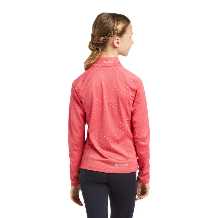 Ariat Sunstopper Youth Party Dot 1/4 Zip