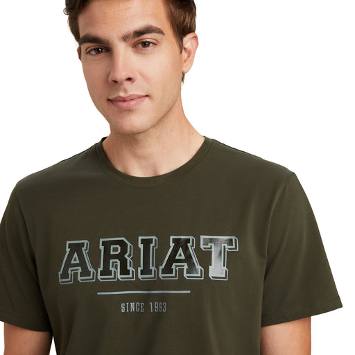 Ariat Varsity Forest Short Sleeve T-Shirt Mens