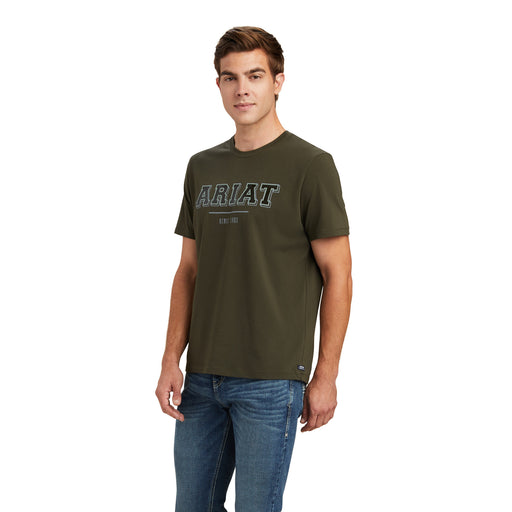 Ariat Varsity Forest Short Sleeve T-Shirt Mens