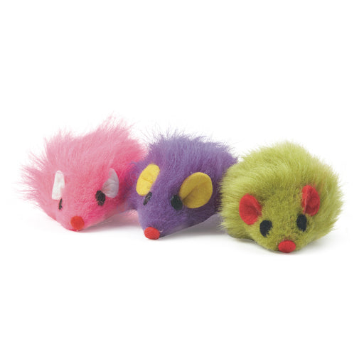 Ancol Furry Mice Cat Toy (Each)