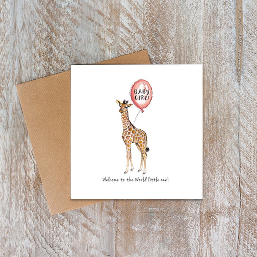 Toasted Crumpet Baby Girl Card