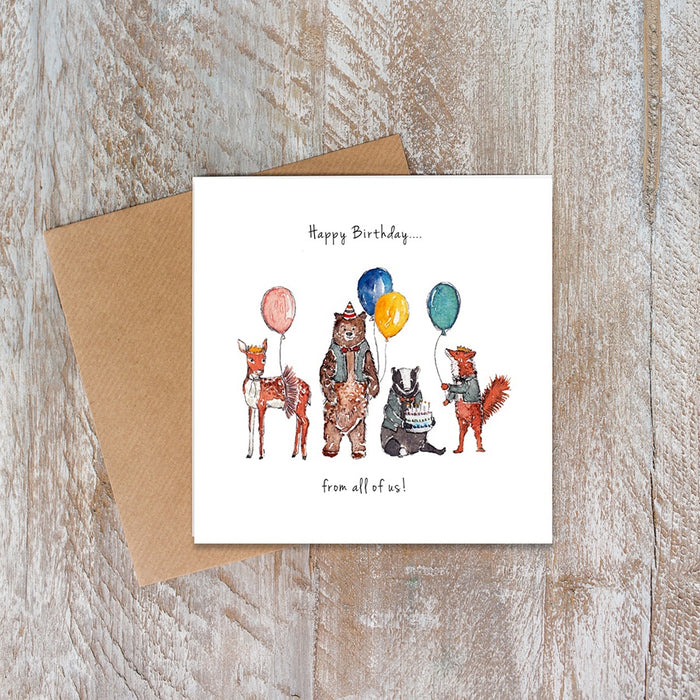 Toasted Crumpet From All Of Us! Card