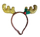 Happy Pet Glitter Antler Headband