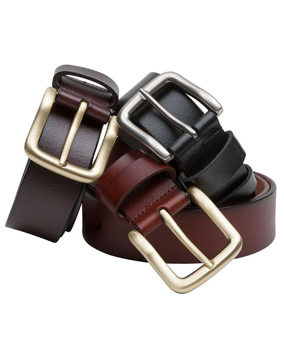 Hoggs Leather Belt Brown