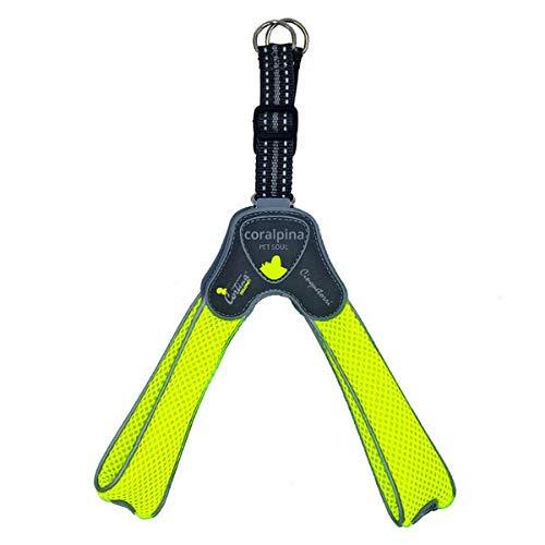 Fluo Yellow Dog Harness