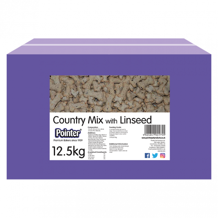 Pointer Country Mix With Linseed 12.5kg