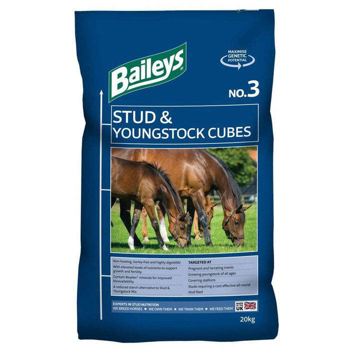 Baileys No.3 Stud & Younstock Cubes 20kg