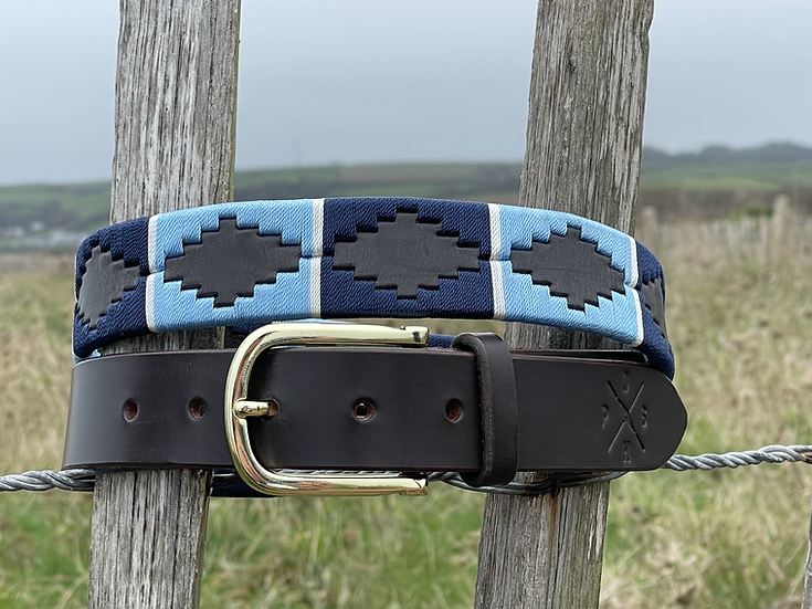 POSH Country Breakwater Belt Blue/Blue