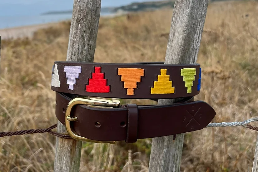 POSH Country Breakwater Belt Rainbow