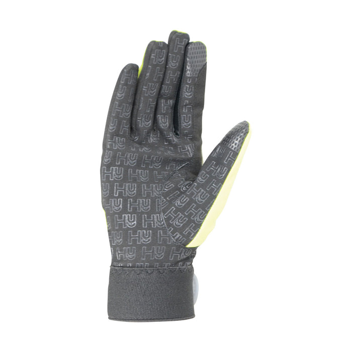 Hy5 Reflector Riding Glove Yellow