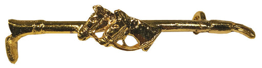 Horse Head Gold Stock Pin