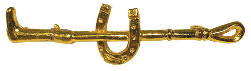 Horseshoe Gold Stock Pin