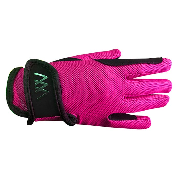 Woof Young Rider Pro Glove Berry