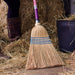 Standard Corn Broom Natural Handle