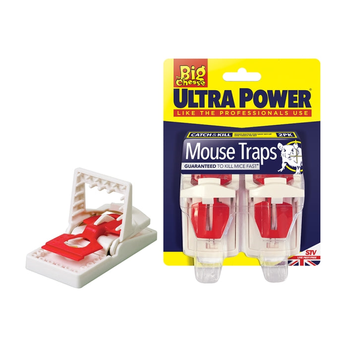 Ultra Power Mouse Traps 2pk