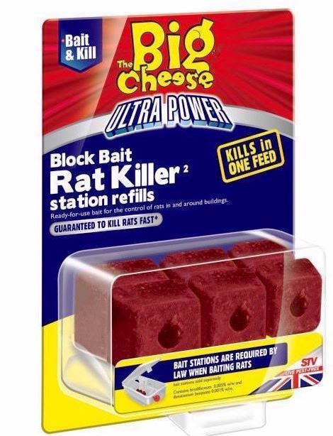 UP Block Bait Killer Refill 6x20g