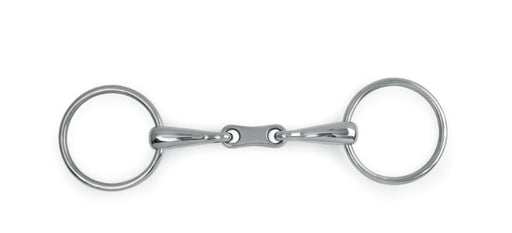 French Link Loose Ring Snaffle Bit 