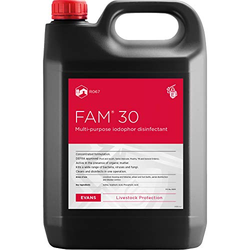 FAM 30 Disinfectant 5litre (DEFRA Approved)