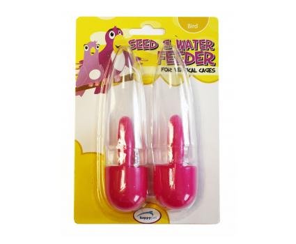 Seed Water Feeder Twin Pack 5.75"