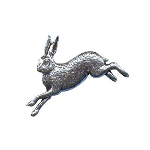 Pewter Pin Badge Hare 26