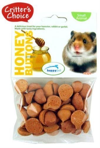 Critters Choice Honey Buttons 40g