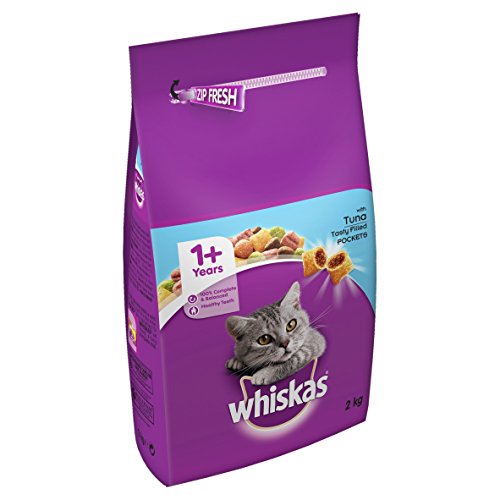 Whiskas Adult 1+ Complete Dry Cat Food With Tuna 