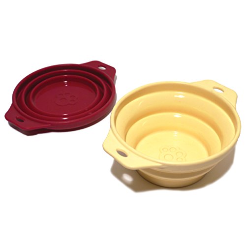 Rosewood Pet Stuff Collapsible Travel Bowls